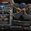 Throne Legacy God of War Series Statue 1/3 Ragnarok Master Thyself Kratos Bonus Version 67 cm