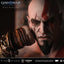 Throne Legacy God of War Series Statue 1/3 Ragnarok Young Thyself Kratos 91 cm