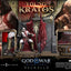 Throne Legacy God of War Series Statue 1/3 Ragnarok Young Thyself Kratos 91 cm