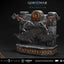 Throne Legacy God of War Series Statue 1/3 Ragnarok Young Thyself Kratos Bonus Version 91 cm