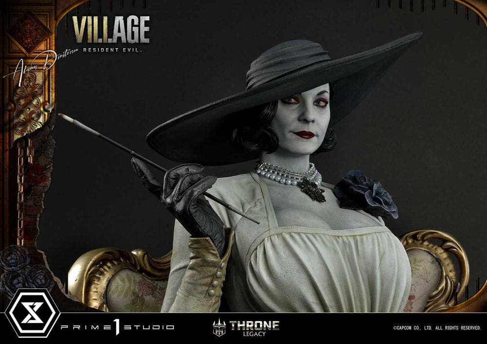 Resident Evil Village Throne Legacy Collection Statue 1/4 Alcina Dimitrescu 66 cm