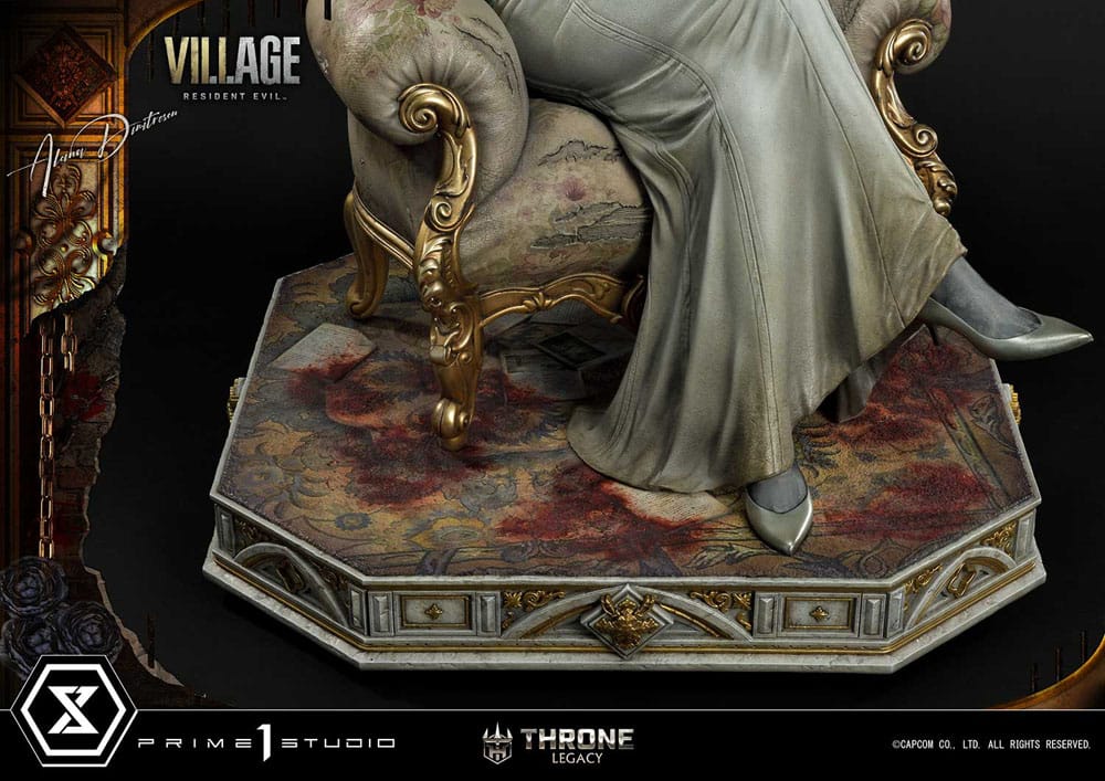 Resident Evil Village Throne Legacy Collection Statue 1/4 Alcina Dimitrescu 66 cm