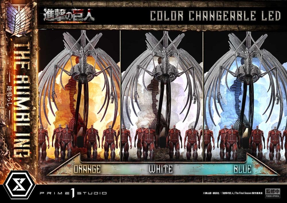 Attack on Titan West Ultimate Diorama Masterline Series Statue The Rumbling 64 cm