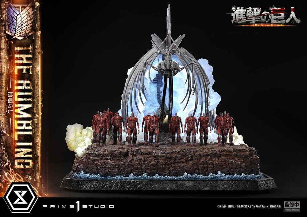 Attack on Titan West Ultimate Diorama Masterline Series Statue The Rumbling 64 cm