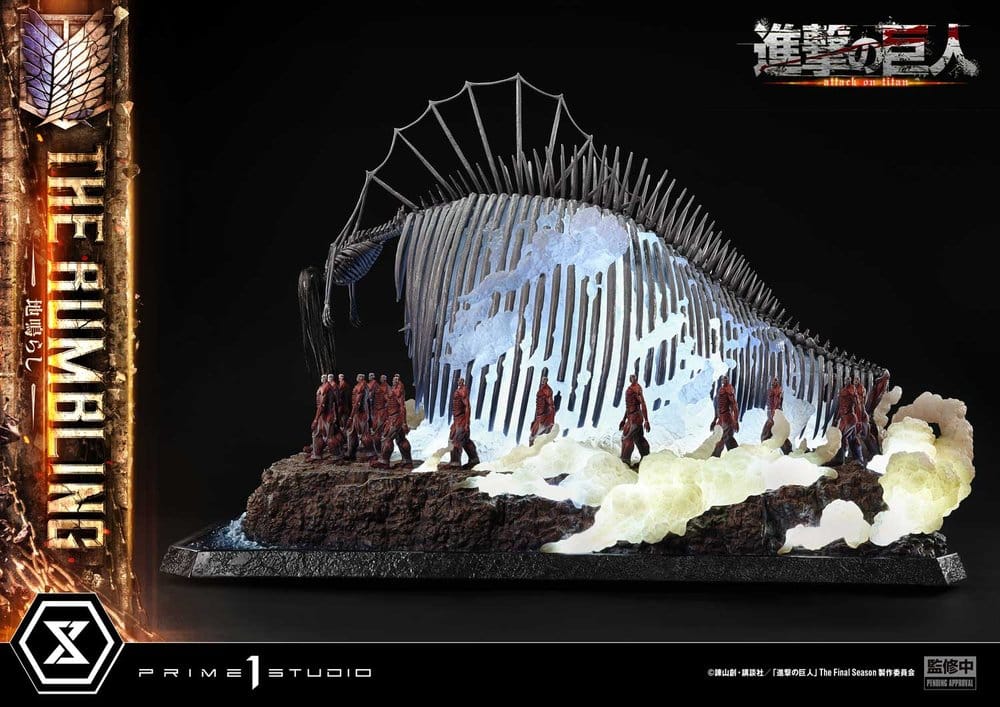 Attack on Titan West Ultimate Diorama Masterline Series Statue The Rumbling 64 cm