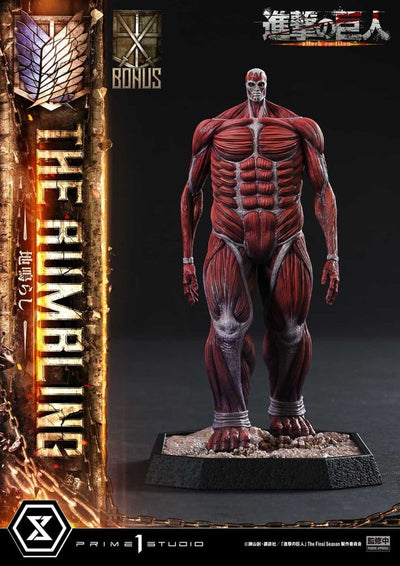 Attack on Titan West Ultimate Diorama Masterline Series Statue The Rumbling Bonus Version 64 cm