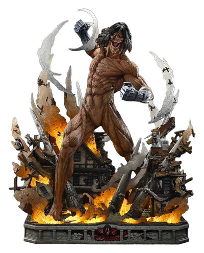 Attack on Titan (TV animation) Ultimate Diorama Masterline Statue Eren Yeager Attack Titan 81 cm