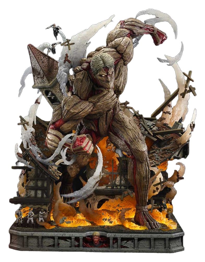 Attack on Titan (TV animation) Ultimate Diorama Masterline Statue Reiner Braun Armored Titan Bonus Version 75 cm