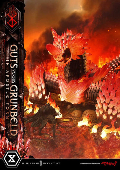 Berserk Ultimate Diorama Masterline Series Statue Berserk Guts vs. Grunbeld in Apostle Form  58 cm