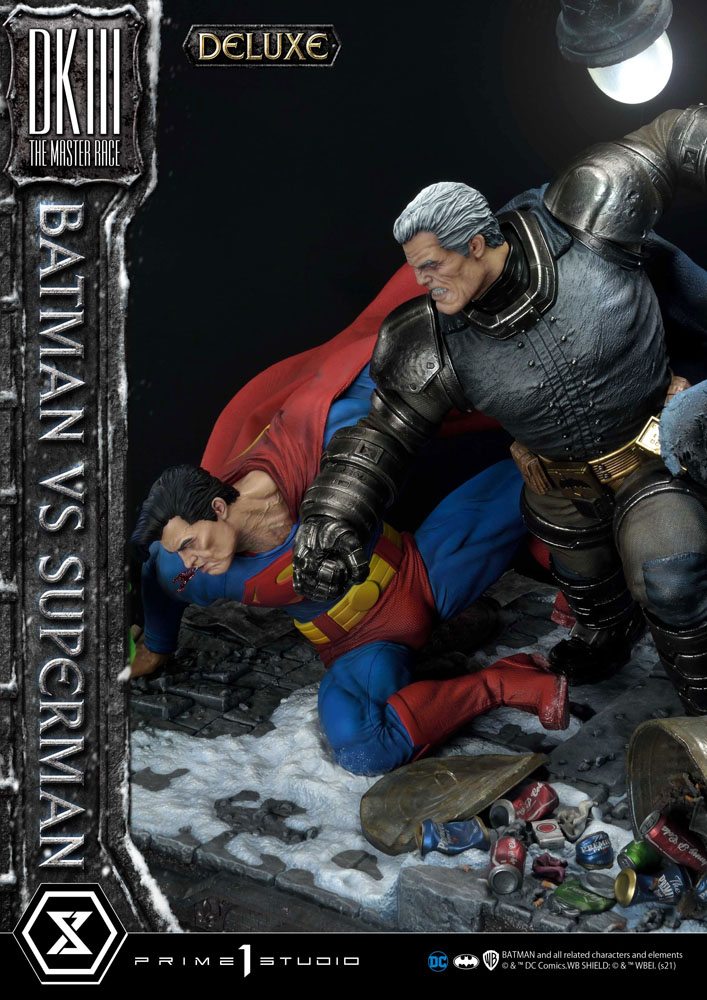 DC Comics Statue Batman Vs. Superman (The Dark Knight Returns) Deluxe Bonus Ver. 110 cm