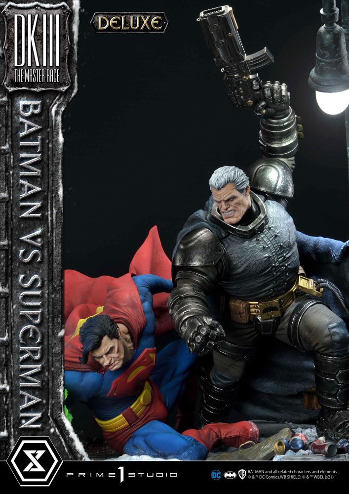 DC Comics Statue Batman Vs. Superman (The Dark Knight Returns) Deluxe Bonus Ver. 110 cm