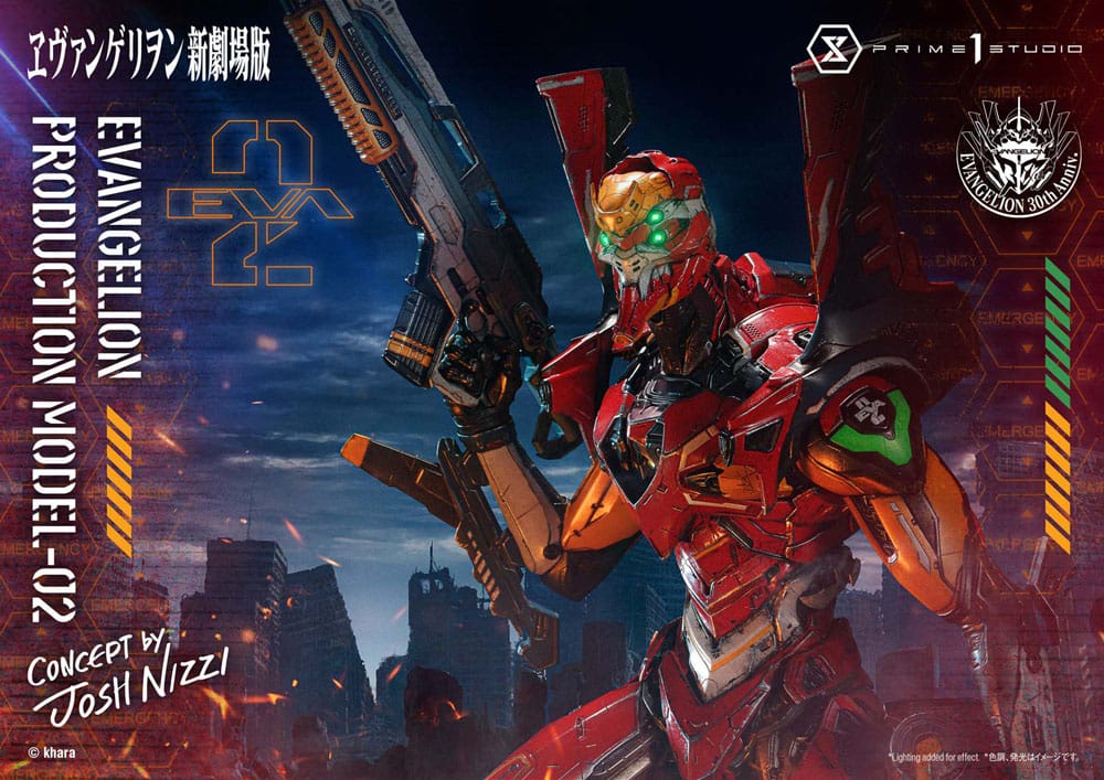 Rebuild of Evangelion Ultimate Diorama Masterline Series Statue Evangelion Production Model-02 (Concept By Josh Nizzi) 73 cm