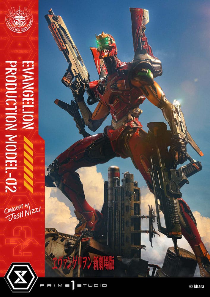 Rebuild of Evangelion Ultimate Diorama Masterline Series Statue Evangelion Production Model-02 (Concept By Josh Nizzi) 73 cm