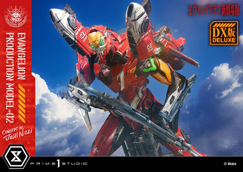Rebuild of Evangelion Ultimate Diorama Masterline Series Statue Evangelion Production Model-02 (Concept By Josh Nizzi) Deluxe Bonus Version 73 cm