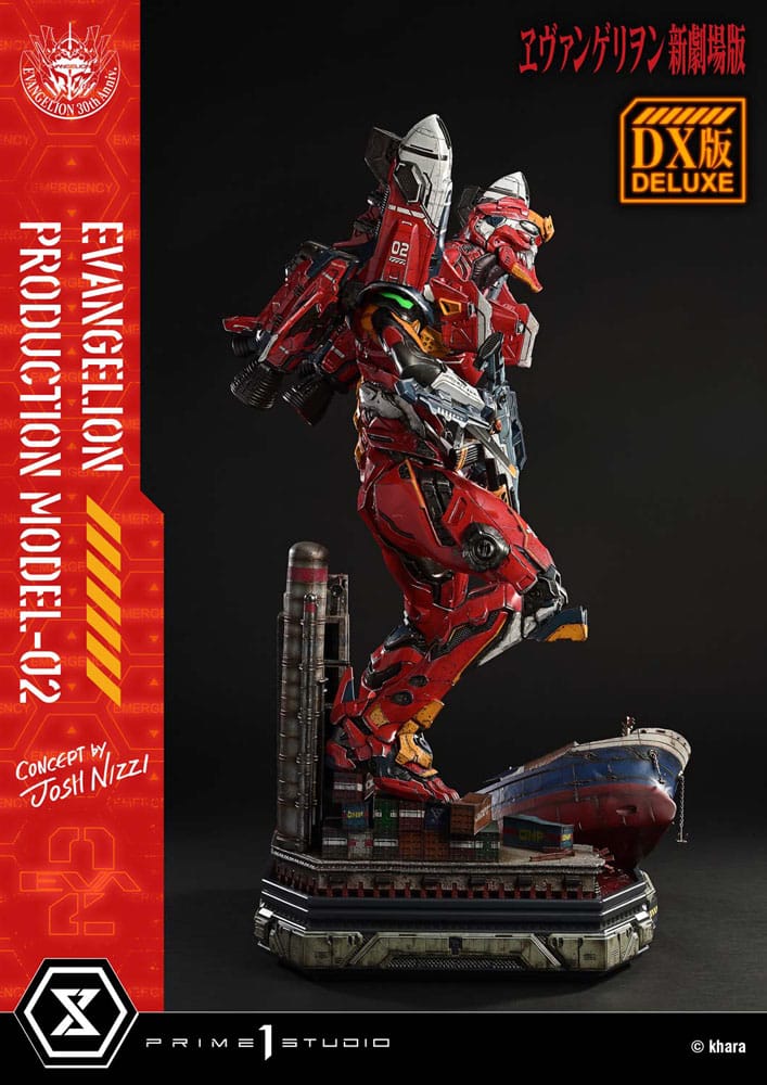 Rebuild of Evangelion Ultimate Diorama Masterline Series Statue Evangelion Production Model-02 (Concept By Josh Nizzi) Deluxe Bonus Version 73 cm