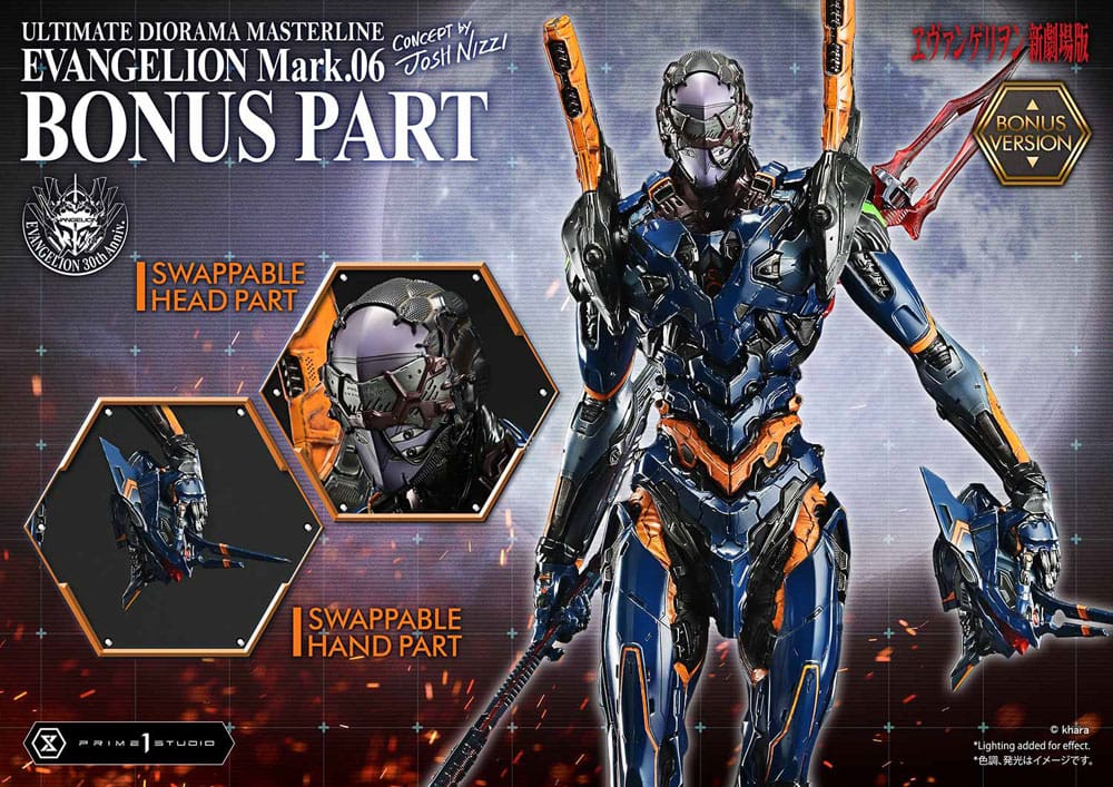 Rebuild of Evangelion Ultimate Diorama Masterline Series Statue Mark.06 Bonus Version (Concept By Josh Nizzi) 91 cm