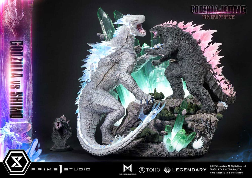 Godzilla x Kong: The New Empire Ultimate Diorama Masterline Series Statue Godzilla vs Shimo 86 cm