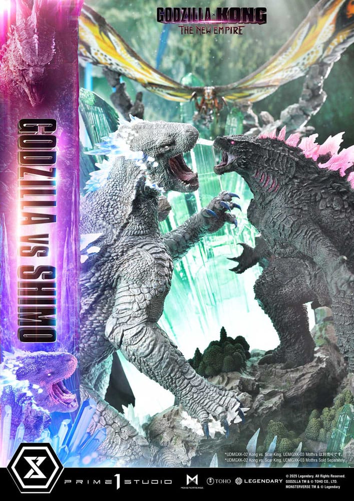 Godzilla x Kong: The New Empire Ultimate Diorama Masterline Series Statue Godzilla vs Shimo 86 cm