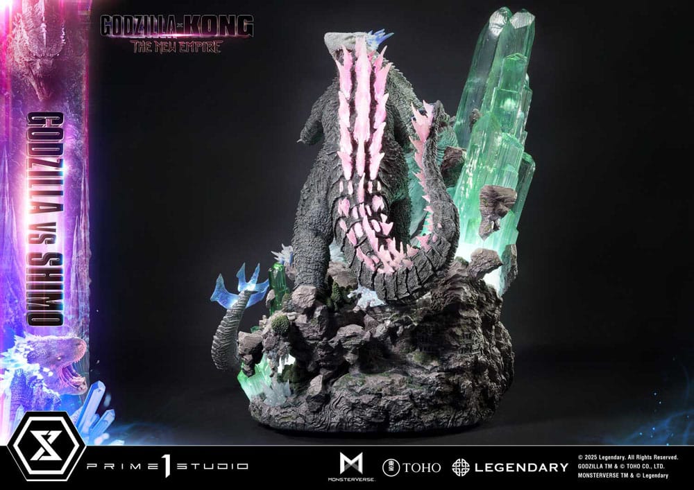 Godzilla x Kong: The New Empire Ultimate Diorama Masterline Series Statue Godzilla vs Shimo 86 cm