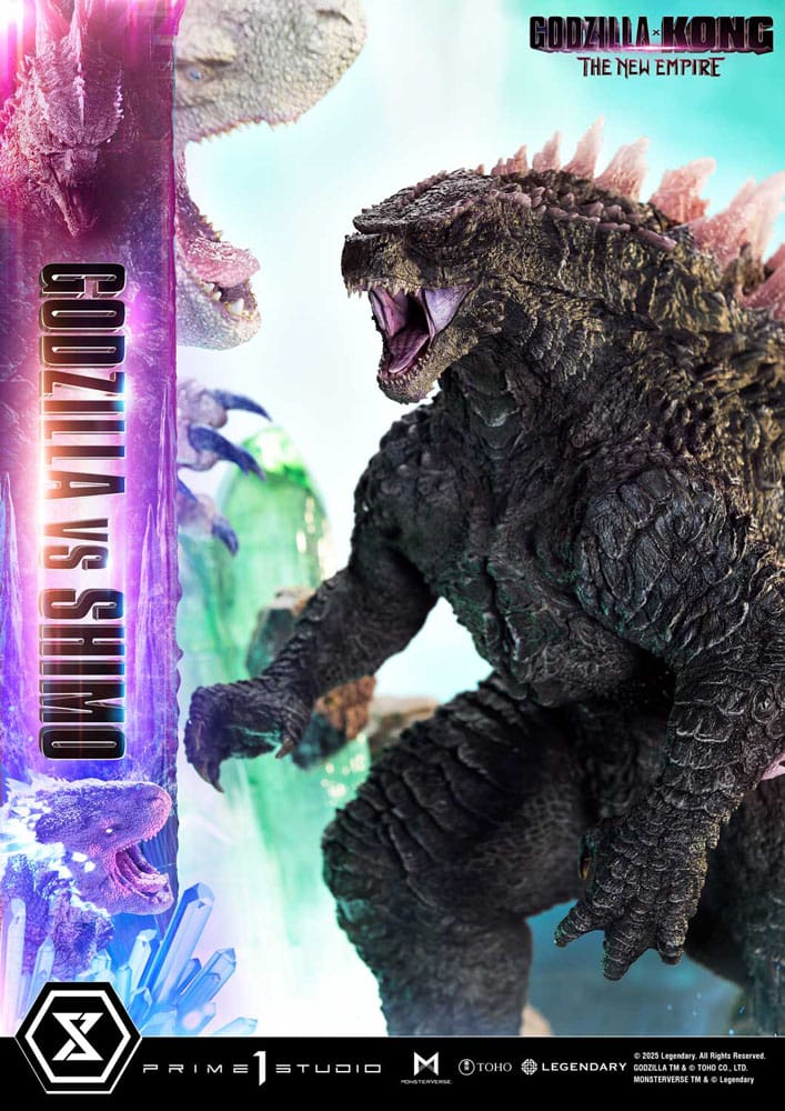 Godzilla x Kong: The New Empire Ultimate Diorama Masterline Series Statue Godzilla vs Shimo 86 cm