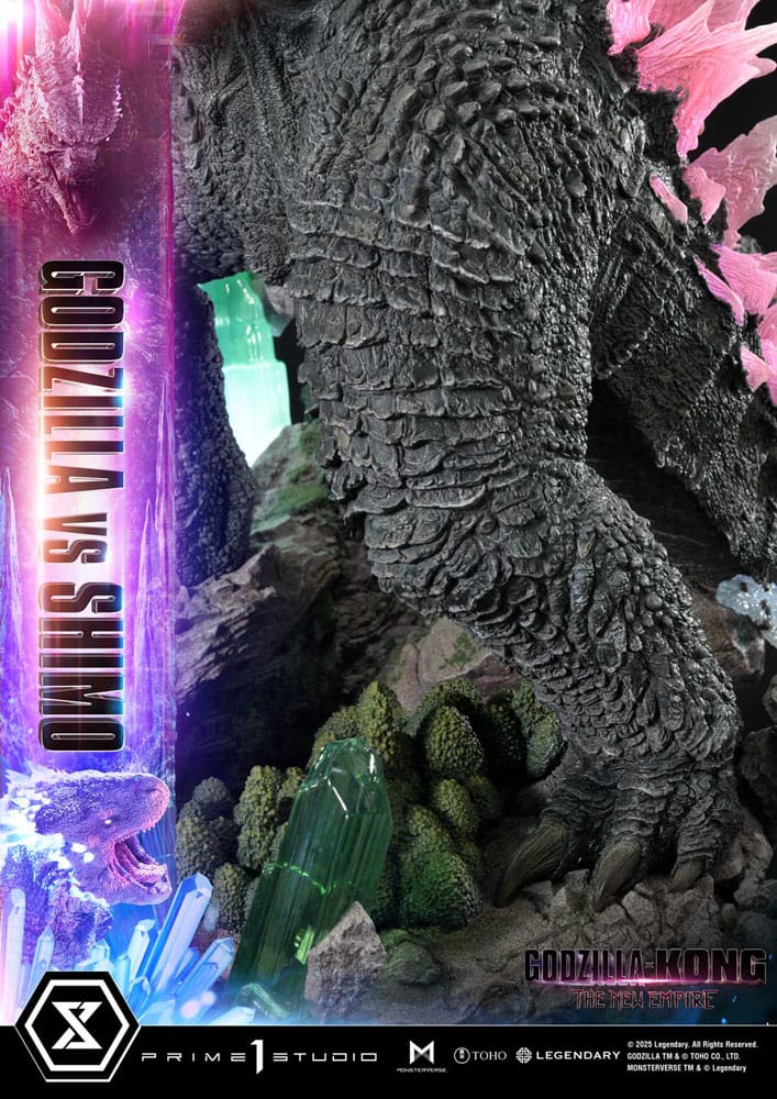 Godzilla x Kong: The New Empire Ultimate Diorama Masterline Series Statue Godzilla vs Shimo 86 cm