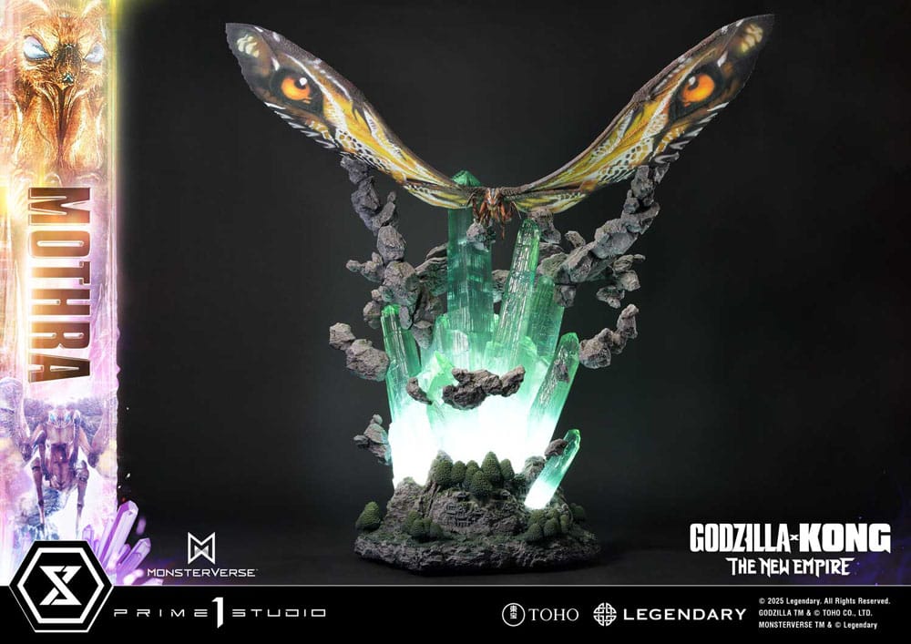 Godzilla x Kong: The New Empire Ultimate Diorama Masterline Series Statue Mothra Bonus Version 113 cm