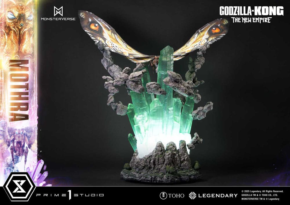 Godzilla x Kong: The New Empire Ultimate Diorama Masterline Series Statue Mothra Bonus Version 113 cm