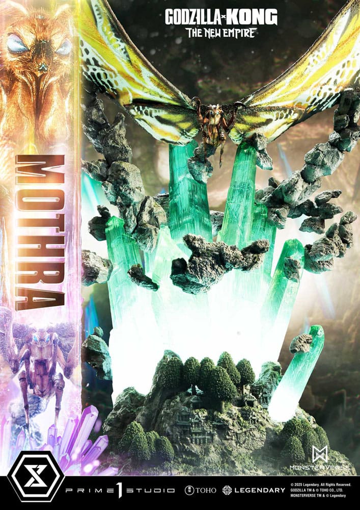 Godzilla x Kong: The New Empire Ultimate Diorama Masterline Series Statue Mothra Bonus Version 113 cm