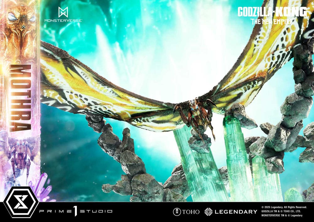 Godzilla x Kong: The New Empire Ultimate Diorama Masterline Series Statue Mothra Bonus Version 113 cm
