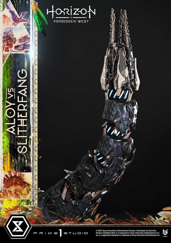 Horizon Forbidden West Ultimate Diorama Masterline Series Statue Aloy vs. The Slitherfang 82 cm