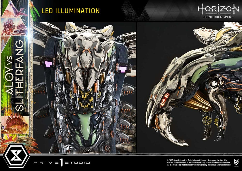 Horizon Forbidden West Ultimate Diorama Masterline Series Statue Aloy vs. The Slitherfang Bonus Version 82 cm