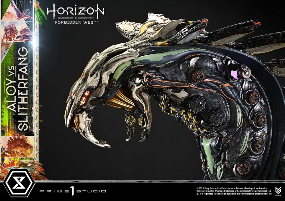 Horizon Forbidden West Ultimate Diorama Masterline Series Statue Aloy vs. The Slitherfang Bonus Version 82 cm