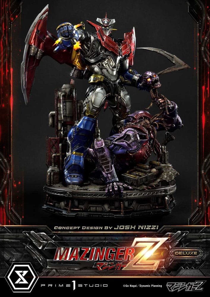 Mazinger Z Ultimate Diorama Masterline Statue Concept Design by Josh Nizzi Deluxe Version 69 cm