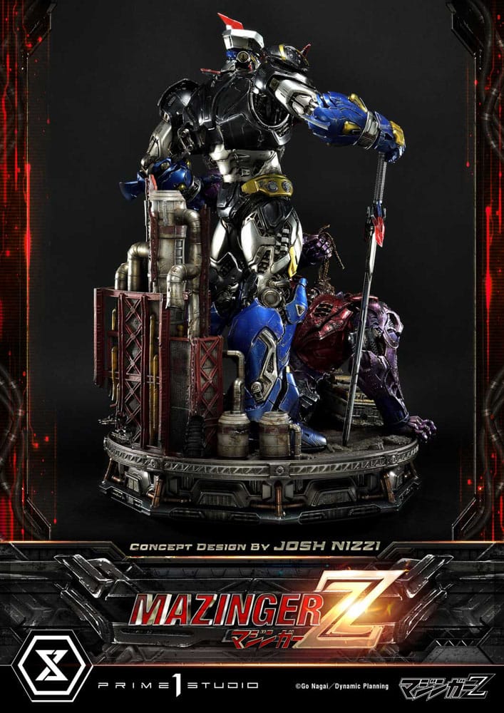 Mazinger Z Ultimate Diorama Masterline Statue Concept Design by Josh Nizzi Deluxe Version 69 cm