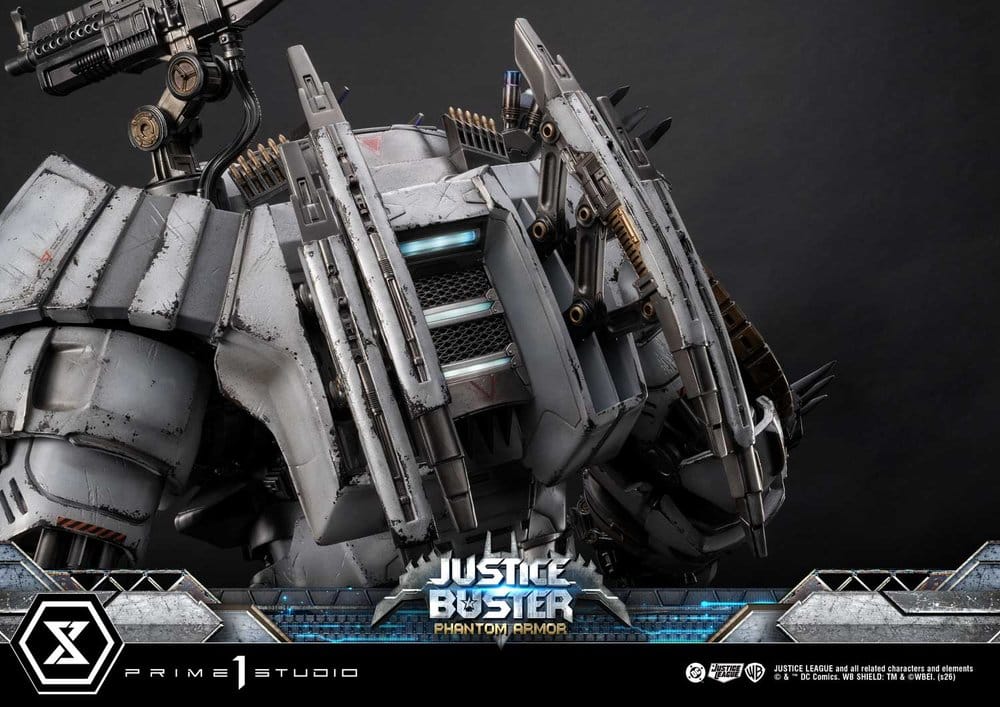 DC Comics Ultimate Museum Masterline Statue Justice Buster: Phantom Armor (Design By Josh Nizzi) 88 cm