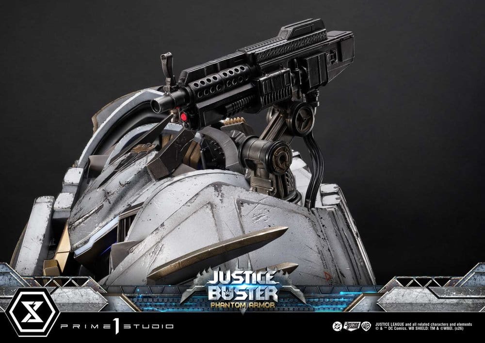 DC Comics Ultimate Museum Masterline Statue Justice Buster: Phantom Armor (Design By Josh Nizzi) 88 cm