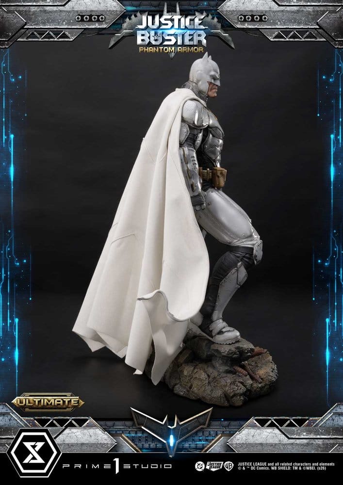 DC Comics Ultimate Museum Masterline Statue Justice Buster: Phantom Armor (Design By Josh Nizzi) Ultimate Version 88 cm
