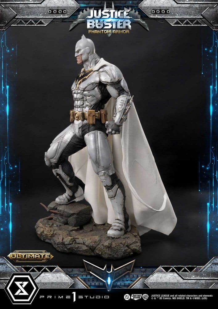 DC Comics Ultimate Museum Masterline Statue Justice Buster: Phantom Armor (Design By Josh Nizzi) Ultimate Version 88 cm