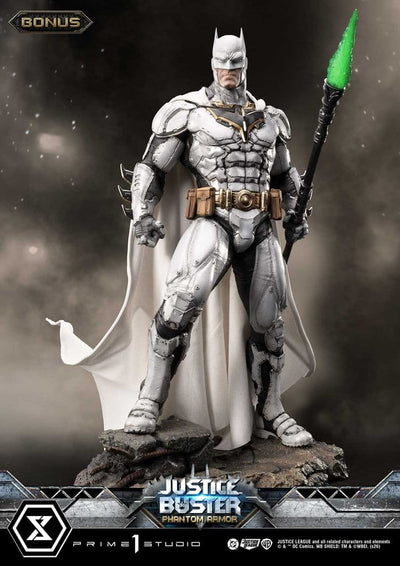 DC Comics Ultimate Museum Masterline Statue Justice Buster: Phantom Armor (Design By Josh Nizzi) Ultimate Bonus Version 88 cm
