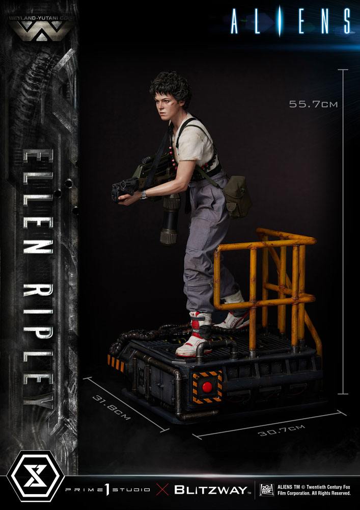 Aliens Premium Masterline Series Statue 1/4 Ellen Ripley Bonus Version 56 cm