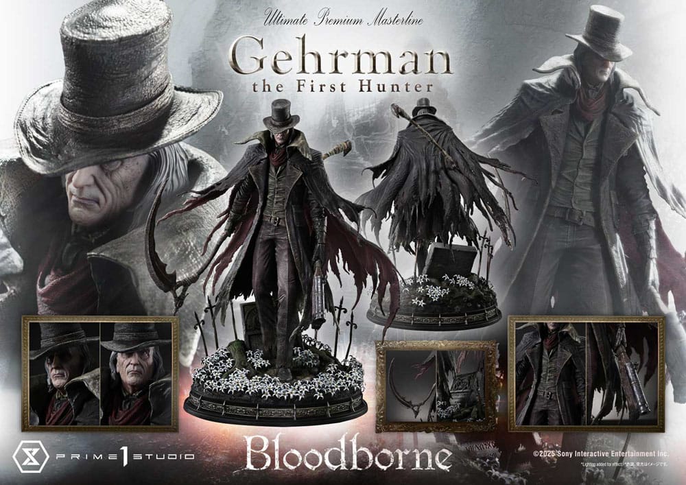 Bloodborne Ultimate Premium Masterline Series Statue 1/4 Gehrman Bonus Version 68 cm