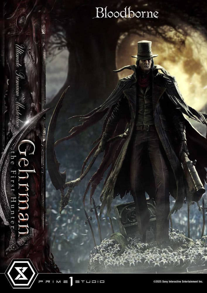 Bloodborne Ultimate Premium Masterline Series Statue 1/4 Gehrman Bonus Version 68 cm