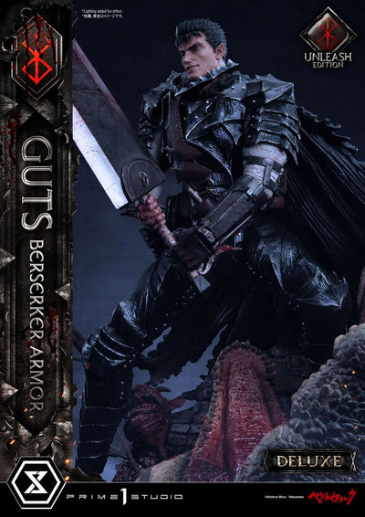Berserk Statue 1/4 Guts Berserker Armor Unleash Edition Deluxe Version 91 cm - Damaged packaging