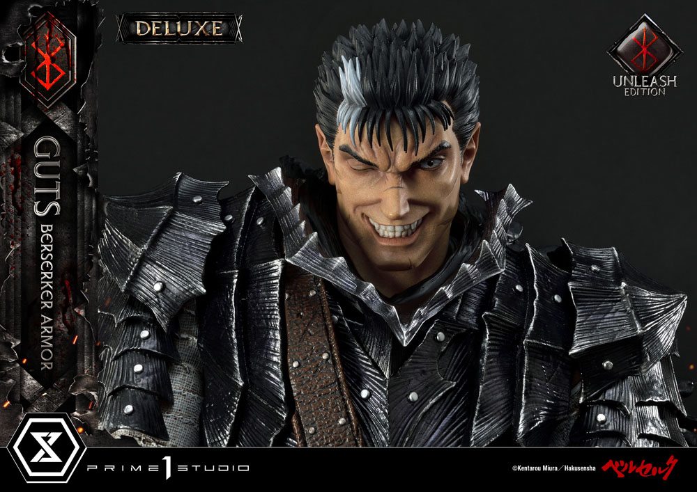 Berserk Statue 1/4 Guts Berserker Armor Unleash Edition Deluxe Version 91 cm