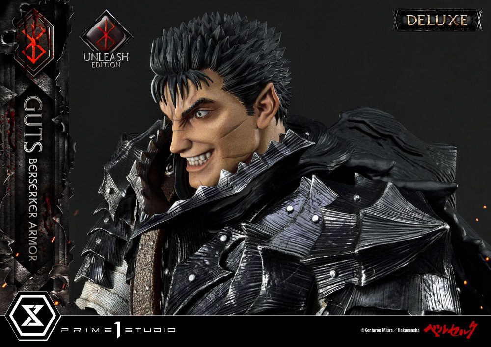 Berserk Statue 1/4 Guts Berserker Armor Unleash Edition Deluxe Version 91 cm