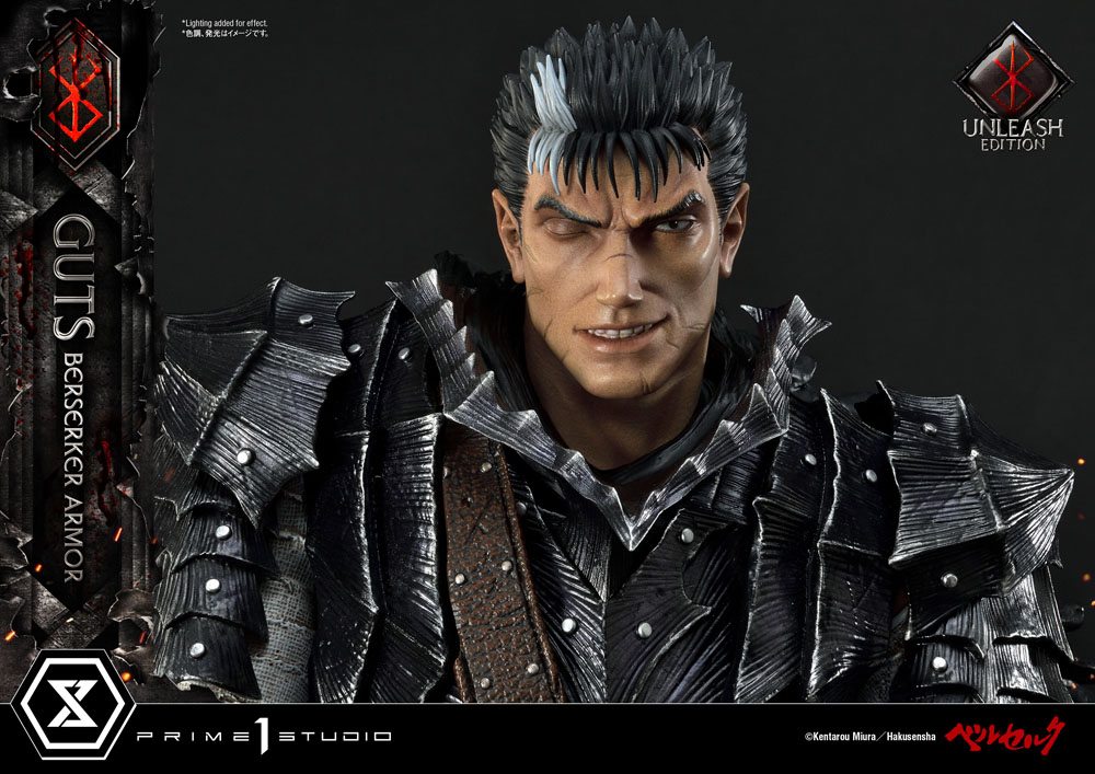 Berserk Statue 1/4 Guts Berserker Armor Unleash Edition Deluxe Version 91 cm - Damaged packaging