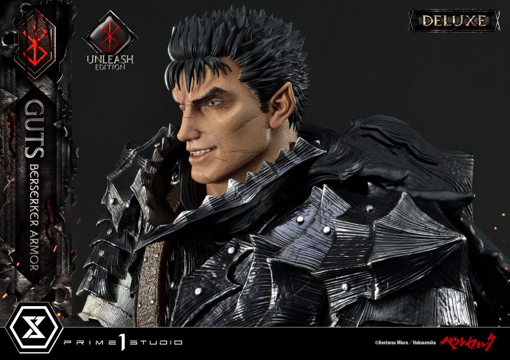 Berserk Statue 1/4 Guts Berserker Armor Unleash Edition Deluxe Version 91 cm - Damaged packaging