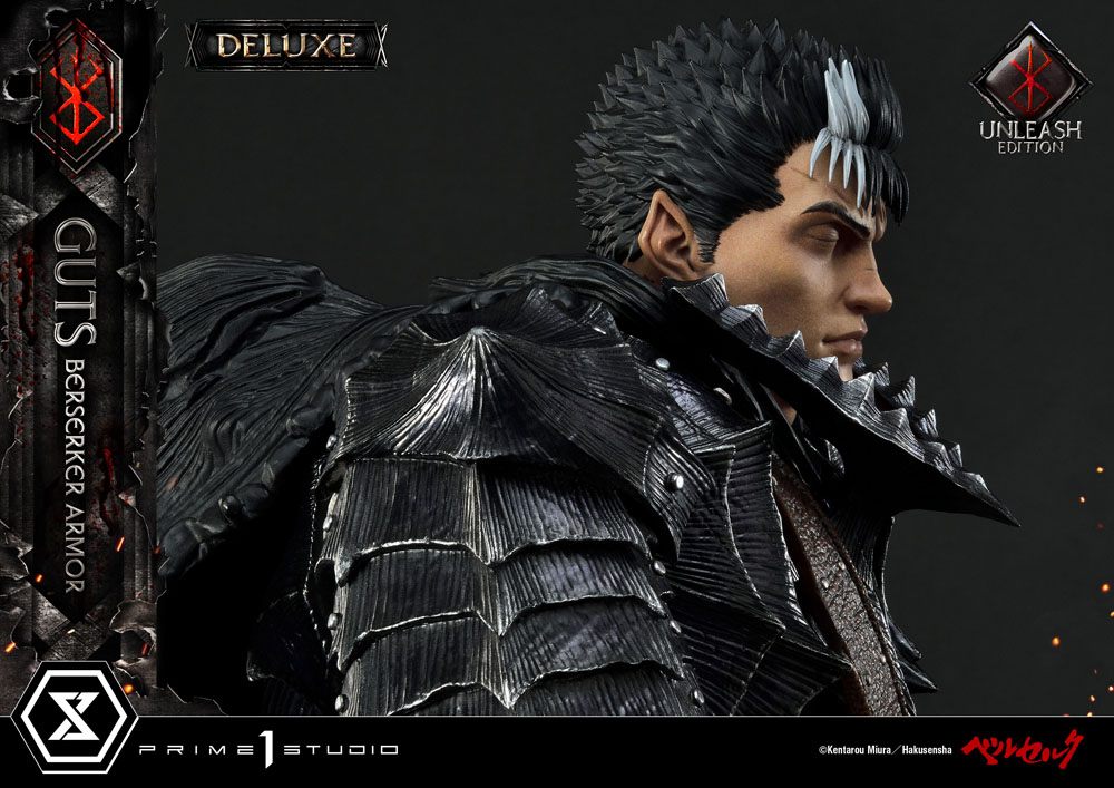 Berserk Statue 1/4 Guts Berserker Armor Unleash Edition Deluxe Version 91 cm - Damaged packaging