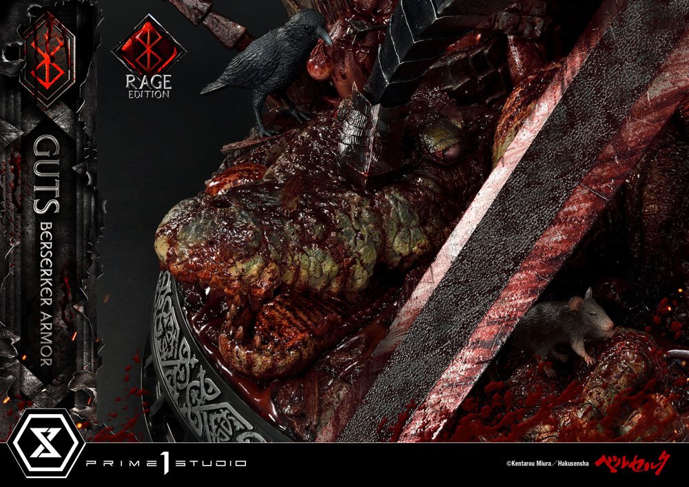 Berserk Statue 1/4 Guts Berserker Armor Rage Edition 67 cm