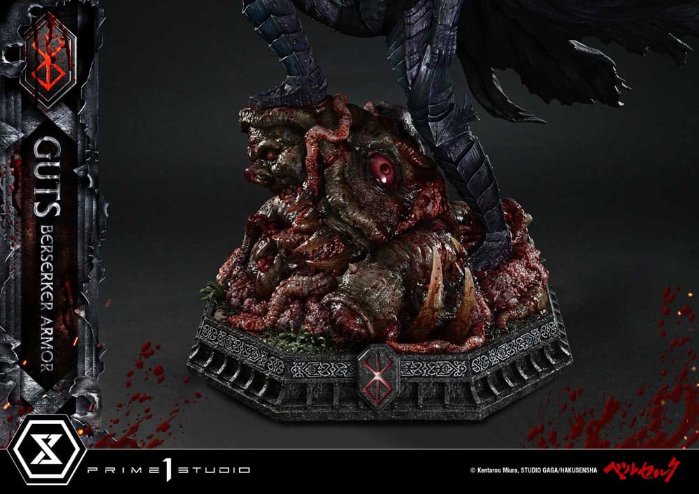 Berserk Ultimate Premium Masterline Series Statue 1/4 Guts, Berserker Armor Grunbeld vs. Guts 94 cm
